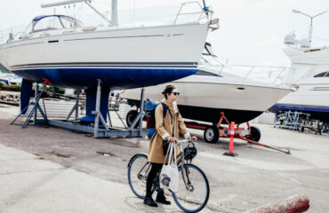Two Women, Two Bikes, Two Lunchboxes