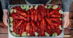 Traditional Swedish Crayfish Party